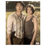 The Walking Dead signed photo