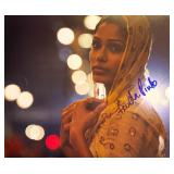 Slumdog Millionaire Freida Pinto signed movie...
