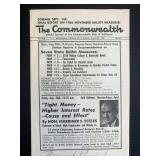 Marriner S. Eccles Signed The Commonwealth Journal
