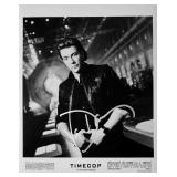 Timecop Jean-Claude Van Damme signed movie photo
