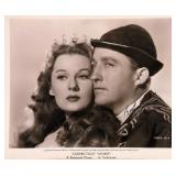 Bing Crosby signed portrait photo
