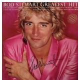 Rod Stewart signed Greatest Hits album