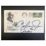 NFL Star Mark van Eeghen signed first day cover