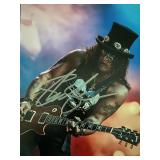Guns N Roses Slash signed photo