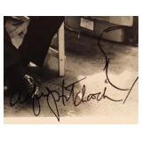 Alfred Hitchcock signed portrait photo