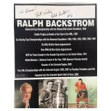 NHL Star Ralph Backstrom signed photo