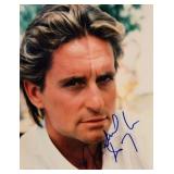 Wall Street Michael Douglas signed portrait photo