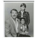 Webster cast signed photo
