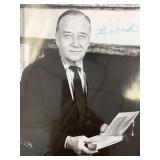 Republican Senator Charles Mathias signed photo