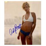 Jumanji Ashley Scott signed photo