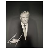 47th US President Donald Trump signed photo