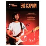 Eric Clapton signed music book