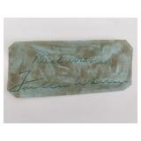 Florida Governor Fuller Warren original signature