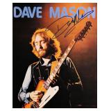 Dave Mason autographed photo book