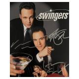 Swingers cast signed movie photo