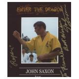 Enter the Dragon John Saxon signed movie photo