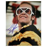 Elton John signed photo