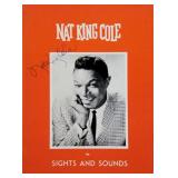 Nat King Cole signed Tour Book