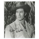 Clint Walker signed photo