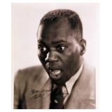 Bill Robinson signed portrait photo
