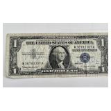 John F Kennedy/ Jacquline Kennedy signed dollar...