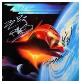 ZZ Top signed Afterburner album