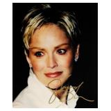 Sharon Stone signed portrait photo