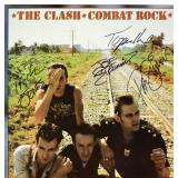 The Clash signed Combat Rock album