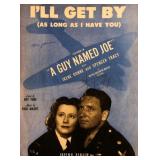 Spencer Tracy signed sheet music