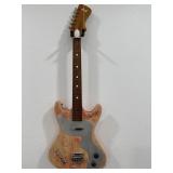 Rare Sex Pistols band signed guitar