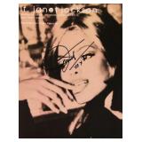 Janet Jackson signed sheet music