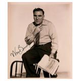The Babe Ruth Story William Bendix signed promo...