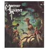 Monsters and Heroes signed magazine