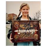 Jumanji Kirsten Dunst signed movie photo