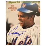 NY Mets Willie Mays signed Sports Illustrated...