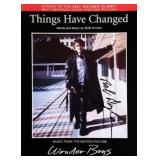 Bob Dylan signed sheet music