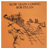 Bob Dylan signed Slow Train Coming album