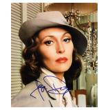 Faye Dunaway signed portrait photo