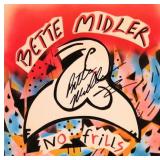 Bette Midler signed No Frills album
