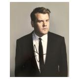 Late Show Host James Corden signed photo