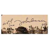 John & Yoko Lennon signed promo photo