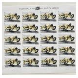 2011 Indianapolis 500 stamp set of 20