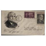 Harry Truman facsimile signed FDC