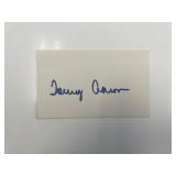 Pro golfer Tommy Aaron original signature