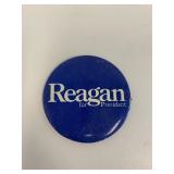 Reagan for President pin