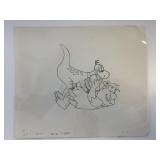 The Flintstones original hand drawn artwork for...
