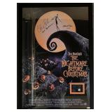 Nightmare Before Christmas cast signed movie...