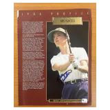 Kris Tschetter signed LGPA profile page