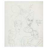 Marvel Artist Tony Salmons original signed sketch