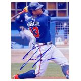 Atlanta Braves Ronald Acu±a Jr. facsimile...